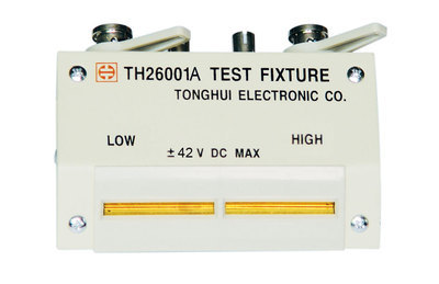 【TH26001A通用電容/電感/數(shù)字電橋四端測(cè)試夾具TH26001測(cè)試夾具】價(jià)格,廠家,圖片,塑料零件,東莞市大朗萬中電子儀器經(jīng)營部-